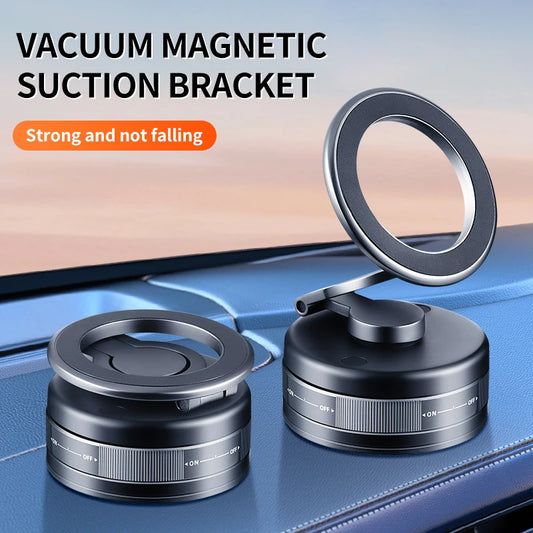 MagnetiGrip DriveLock A360™ – Zinc Alloy Suction Phone Mount for Car, Gym & Kitchen